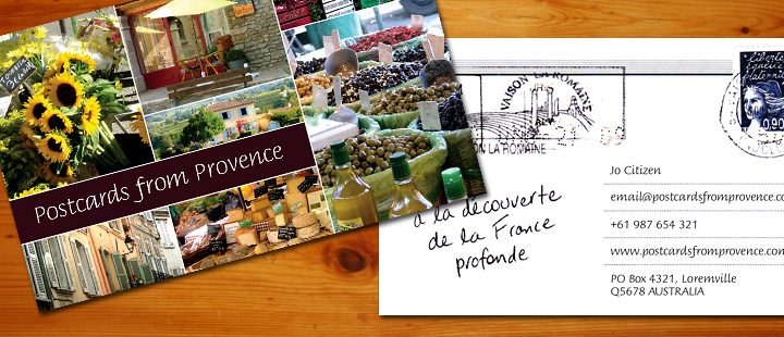 Postcards from Provence - Business Card